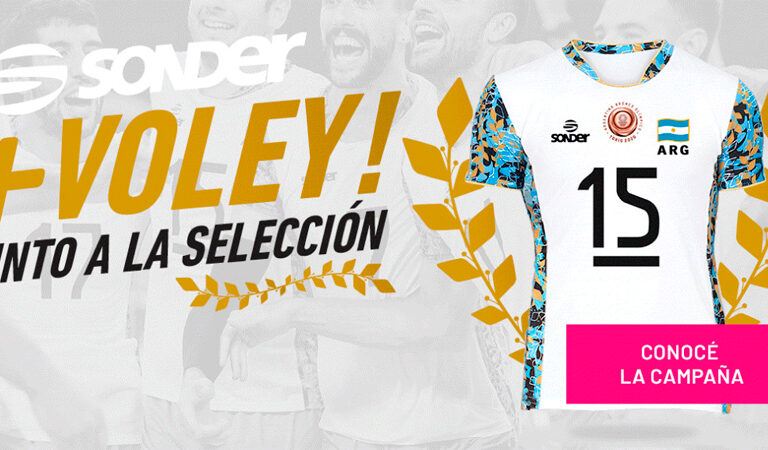 Sonder lanzó una edición limitada de camisetas de la Selección como parte una campaña para el crecimiento del vóley - Luciano De Cecco - The Cecco 15